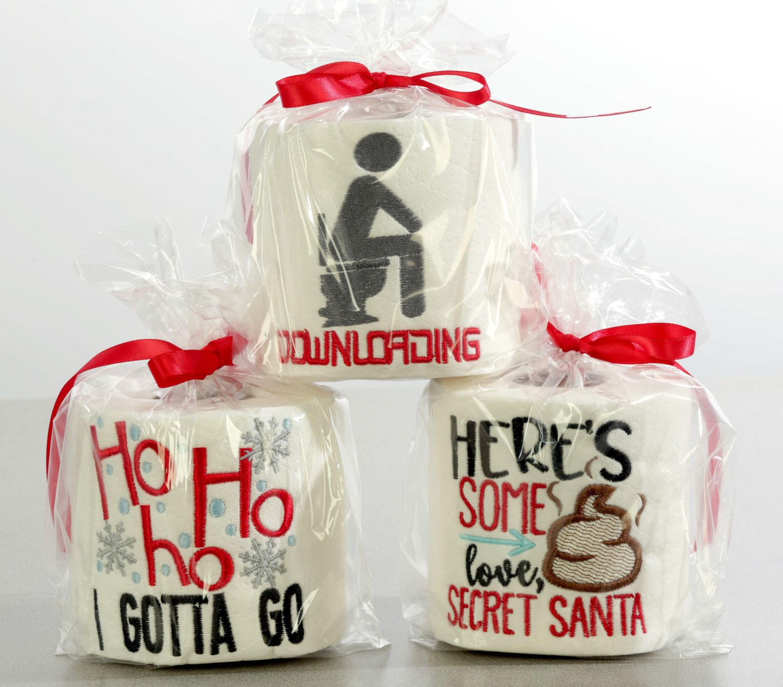 Holiday toilet paper